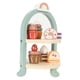 thumbnail image 1 of Wooden Afternoon Tea Cake Pastry Toys Tower Toy Two-Story Dessert Candy Toys Parent Child Interaction, 1 of 5