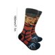 thumbnail image 3 of Calcetines de Halloween por encima del tobillo calcetines transpirables novedosos coloridos para hombres y mujeres, 3 of 5