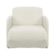 thumbnail image 2 of Funda de sofá premium, suave y transpirable, protector para muebles de sala de estar. blanco 1 asiento, 2 of 4
