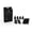 Black, variant on RONIX Ronix Complete Black Lace Kit (249010)