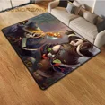 thumbnail image 5 of Game World of Warcraft Carpet for Living Room Rugs Camping Stranger Things Picnic Mat Anti-Slip E-sports Rug Yoga Mat Fans Gift, 5 of 5
