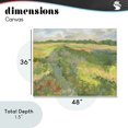 thumbnail image 4 of Stupell Industries Traditional Windswept Flower Meadow Canvas Art, 48 x 36, by Victoria Barnes, 4 of 8