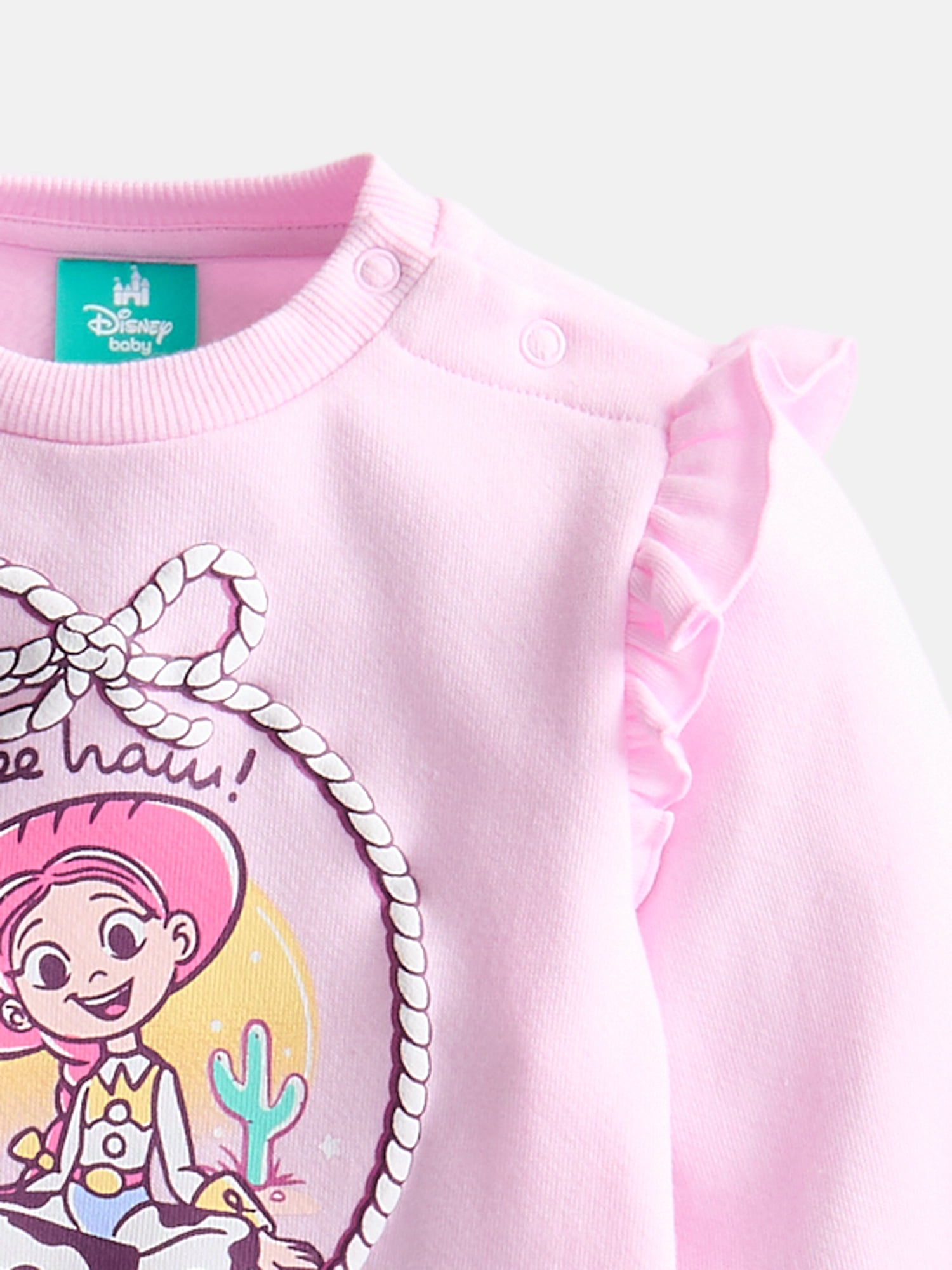 Disney Toy Story Baby Girls' Fleece Sweatshirt and Joggers Set, 2-Piece, Sizes 0/3M-24M