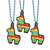 Fun Express Fiesta Donkey Jumbo Charm Beaded Necklaces - 12 Pc.