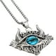 thumbnail image 2 of Collar de ojo malvado Cadena de cuello de acero inoxidable Collar colgante de ojo malvado cadena, 2 of 7