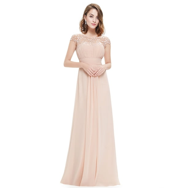 Ever-Pretty Women's Sexy Ruched Bust Evening Formal Dresses for Women 09993  Blush US8 - Walmart.com