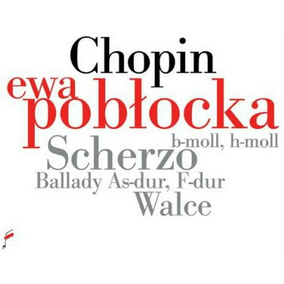 Ewa Poblocka - Scherzo Ballads & Waltzes - Music & Performance - CD