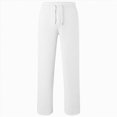 thumbnail image 4 of UAYOTSE Boy's Baggy Sweatpants Straight Leg Open Bottom Casual Pants Elastic Waist Athletic Joggers Sweat Pants With Pockets,Sizes 15-16 Years, 4 of 5