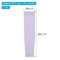 thumbnail image 2 of Uxcell 2 Pairs Arm Sleeves, Sun Protection Arm Sleeve Shade Cooling Arm Sleeves for Sports Hiking Riding, Purple, 2 of 8