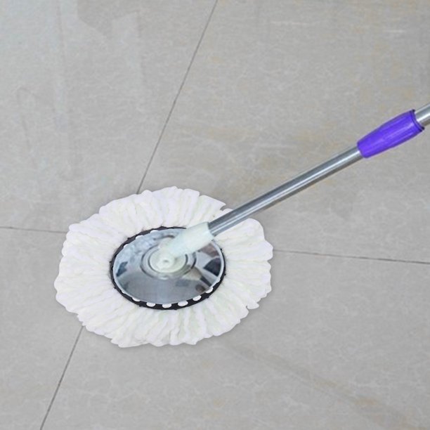 Cabezales de cubo de piso Cabezales de microfibra blanca Accesorios de limpieza duraderos para el hogar Hugtrwg Para estrenar