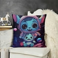 thumbnail image 2 of Cute Cartoon Throw Pillow Covers Decorative Soft Velvet Pillowcases Home Decor Living Room Cushion Cases for Bed Couch Car, 2 of 5