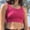 Pink, variant on Raeneomay Crop Tops for Women Womens Lace V-Neck Tank Tops Ladies Sleeveless Summer Cami Vest T Shirt Blouse