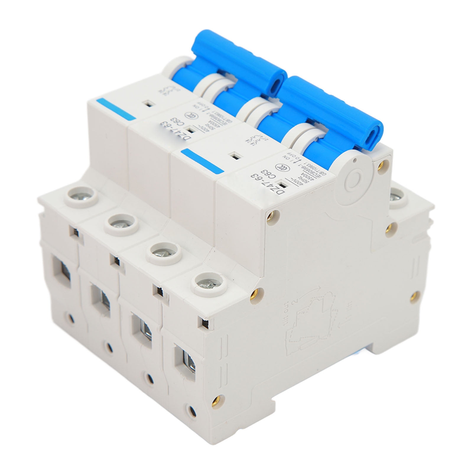 Interlock Circuit Breaker, 2P Circuit Breaker Interlock Switch Dual