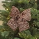 thumbnail image 5 of Lazo De Tela Mariposas navideñas de tela con lentejuelas brillantes, colgante para árbol, decoración colgante, 25x20cm, rojo vino, dorado, plateado, 1 unidad Rkxzt, 5 of 9