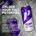 thumbnail image 2 of Phorm Sugar Free Energy Drink, Grape Smash Flavor, 16 fl oz Cans, 12 Pack, 200mg Caffeine, 2 of 6