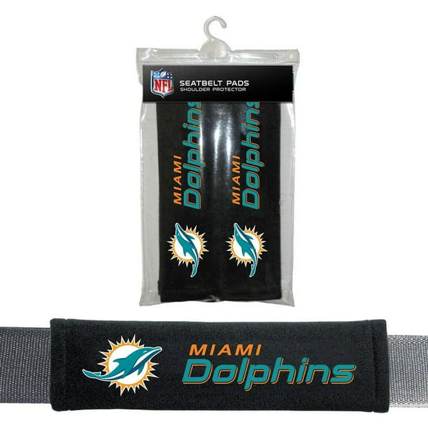 Nfl Miami Dolphins Velour Seat Belt Pads Com - Miami Dolphins Seat Belt Covers