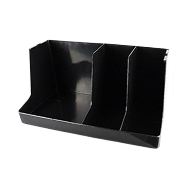 Organizador de barra, porta servilletas y pajitas, dispensador de utensilios desechable Estilo A