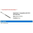 thumbnail image 2 of Hatch Strut - Compatible with 2010 - 2013 Kia Soul 2011 2012, 2 of 2