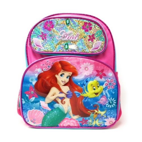 Disney Disney Little Mermaid Ariel School Backpack 12" Medium Bag