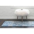 thumbnail image 4 of Unique Loom Basilica Collection Area Rug - Malasana (2' 2" x 6' 1" Runner Blue/Beige), 4 of 7