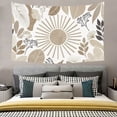 thumbnail image 6 of Bohemian Tapestry Wall Hanging, Neutral Earth Tone Boho Sun Tapestries for Living Room Bedroom Decor,Boho Wall Art, Photography Background,80"x60", 6 of 7
