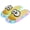 Yellow, variant on Light up Slippers for woman Light up Sandals Indoor Memory Foam Shoes Outdoor Platform Open Toes Slippers Funny Gifts