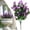 A, variant on Artificial Plants Outdoor,Greenery Faux Fake Plastic Plants,uv resistant artificial outdoor plants,Faux Eucalyptus Branches for Home Garden,Wedding Bouquet & Outdoor Planter(A)