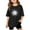 Black, variant on Gaexia Girls Short Sleeve Shirts Size 6 Casual Summer Tops Basic Layering Tee Relaxed Fit Clothes for Back To School Vacation Casual Summer Tops School Uniform,White