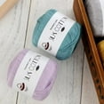thumbnail image 3 of HUONA Cotton Yarn Solid Color Crochet Cotton Yarn Thin Lightweight Knitting Yarn 50g/Roll Soft Fine Knitted Yarn Thread Weaving Yarn for Crocheting Clothes Blankets Type 2, 3 of 10