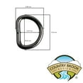 thumbnail image 3 of 50 - Country Brook Design® 3/4 inch Gunmetal Welded D-Rings, 3 of 6