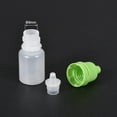 thumbnail image 3 of Uxcell 0.17 oz Empty Small Mouth Squeezable Eye Liquid Dropper Bottle Plastic Green 10 pcs, 3 of 6