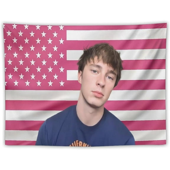 Drew American Rafe Star Cameron Flag Tapestry Wall Tapestry Poster Suitable for University Dormitory Bedroom Living Room Party Decoration Merch Starkey