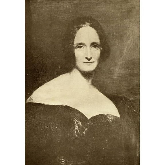 Mary Wollstonecroft Shelley  1797-1861. English Novelist. From The Book The