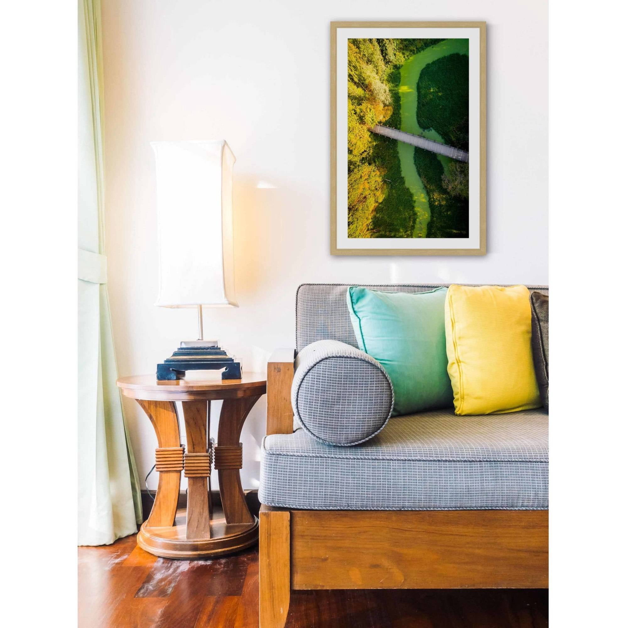Marmont Hill "Pipeline" by Karolis Janulis Framed Painting Print