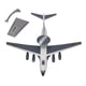 thumbnail image 3 of Modelo de avión de combate, modelo de avión de combate de aleación 1:200, modelo de avión de combate de aleación fundido a presión, acabado de lujo, 3 of 14