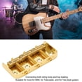 thumbnail image 3 of 3 Saddles Electric Guitar Bridge, Top Loading Electric Guitar Short Bridge With Screws For Maintainance, 3 of 8
