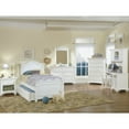 thumbnail image 5 of American Woodcrafters Cottage Traditions Double Dresser - White Cottage, 5 of 6