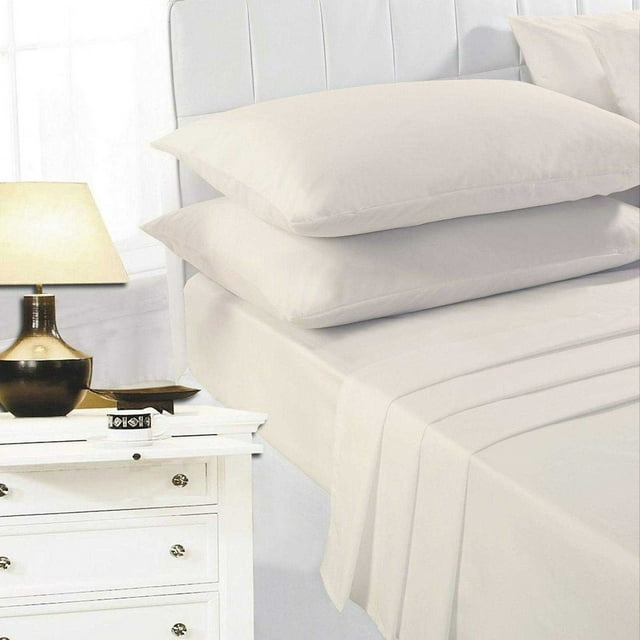 K Collection percale Percale Fitted Sheet