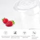 thumbnail image 4 of Xihbxyly Licuadora Portátil Recargable Por Usb, Botella de Agua de 500 Ml, Carga Usb, Cuatro Cabezales de Corte, Tritura Hielo, Jugos y Comida para Bebés, Ideal para Viajes Al Aire Libre, Rosa, Blanc, 4 of 6
