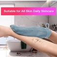 thumbnail image 4 of Guante de baño, exfoliante corporal multiusos, guantes de fregado de doble cara, guantes de suaves para SPA, limpieza profunda, baño, , , Azul Colco Guantes de ducha, 4 of 7