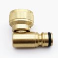 thumbnail image 3 of 2pcs Elbow Faucet Fittings Socket System 3/4" Internal Thread (26.5mm/G3/4") Brass Hose Adapter, 3 of 4
