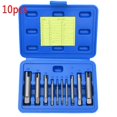 thumbnail image 1 of 1 Set Screw Extractor Steel Broken Peeled Tap Remover Speedy Grab and Fixing Screw Tool 10pcs, 1 of 5