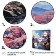thumbnail image 3 of Designart "Blossom Serenity Japan Cherry painting II" Japanese Floater Framed Canvas Print, 3 of 7