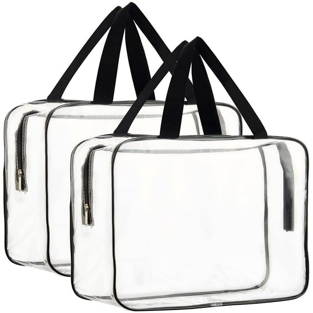 large clear plastic totes