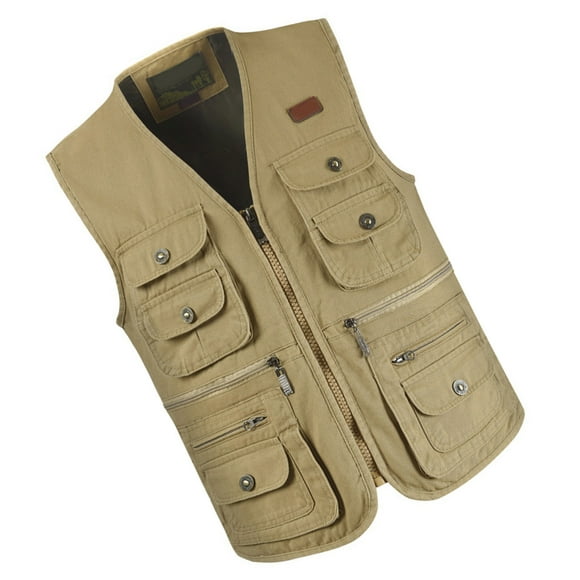 Fishing Vest,Cargo Vest Multi Pockets Hunting Vest Cargo Vest Ultimate Comfort