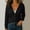 Black women knitted cardigan a1, variant on thefmos Women's Fall Winter Knitted Cardigan Long Sleeve Button Down Hooded Drawstring Casual Coat Loose Fit Trendy Outerwear, Brown XL