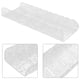 thumbnail image 2 of BRIGHTFUFU Estante de ducha acrílico baño transparente estante flotante estante de almacenamiento montado en la pared, 2 of 7