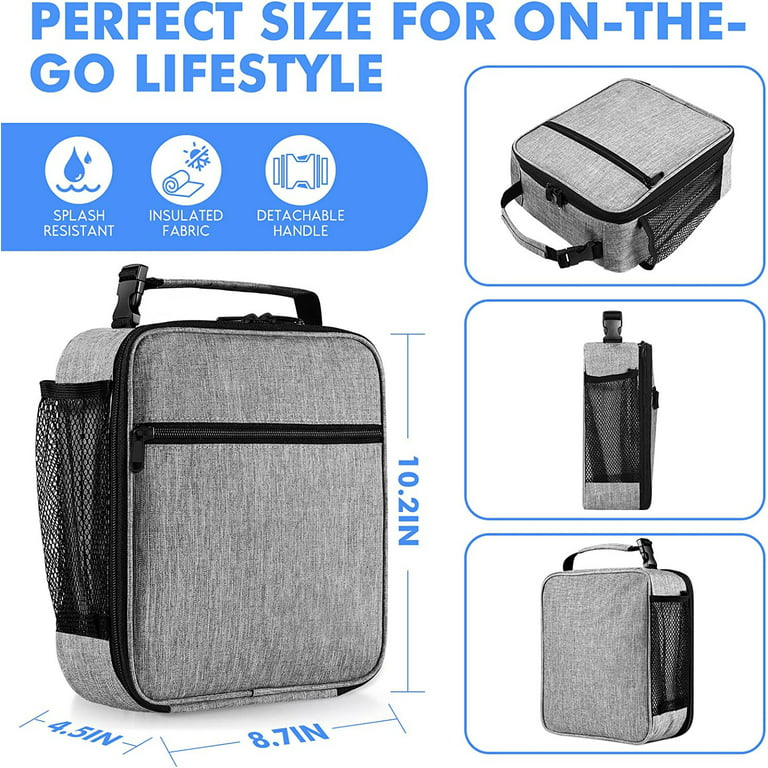 Lunch cooler Box bag Insulated Compartment Leak proof - Outdoorwares Large  Durable, Keep Foods And Drinks In The Right Temperature Good For Travel