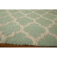 thumbnail image 2 of Momeni Geo 7'6" X 9'6" Contemporary Hand Hooked Rug in Sky Blue, 2 of 2