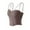 ZA-Brown-womens tube tops, variant on Wiyuqeen Spaghetti Strap Camisole for Women with Built in Bras Sleeveless Slim Fit Y2K Tank Tops Solid Summer Camis